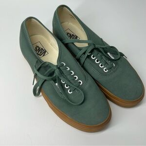 Vans Forest Green Lace-Up Shoes